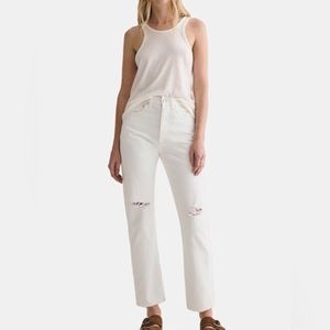 AGolde 90s loose distressed jeans